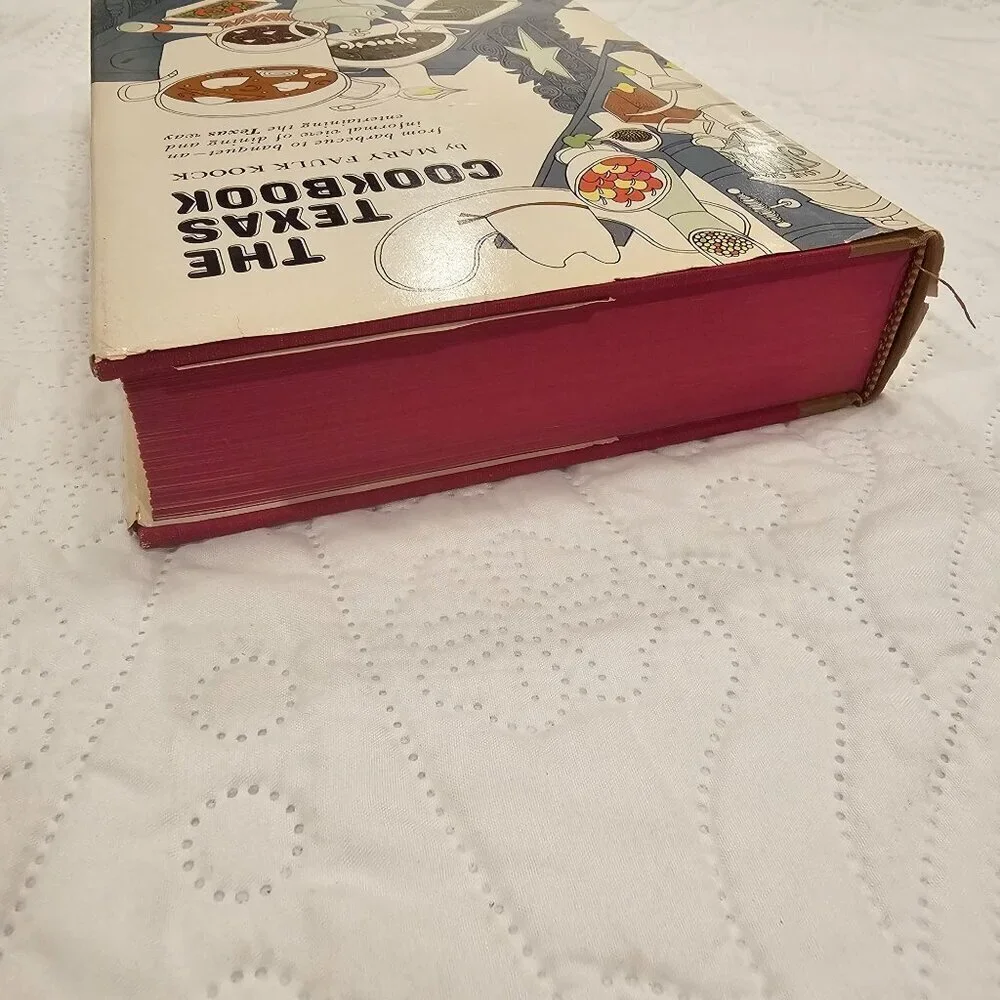 Vintage The Texas Cookbook By Mary Faulk Koock 1965 Hardcover First Edition